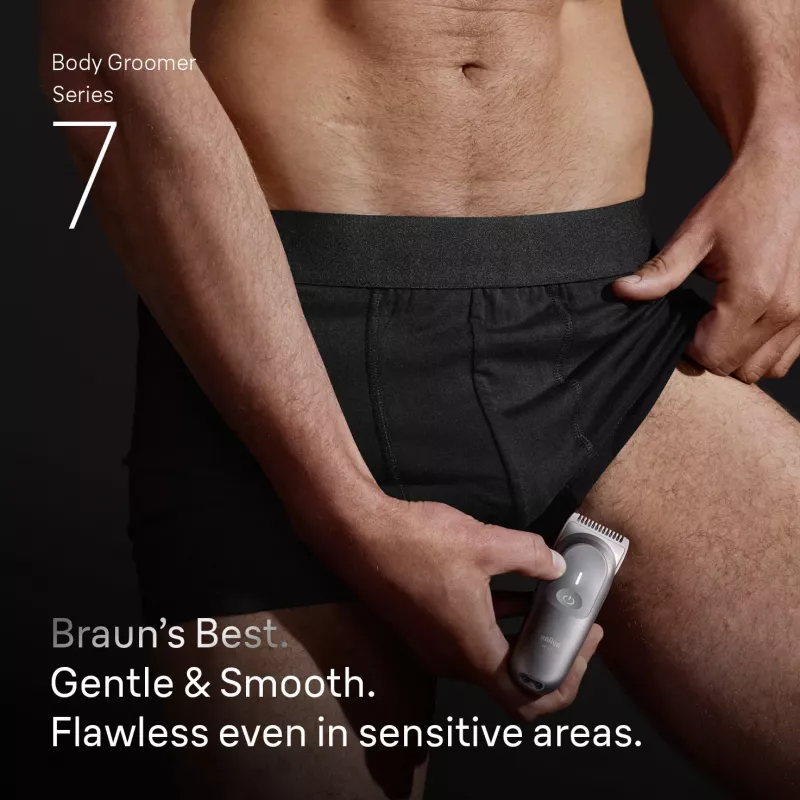 Bodygroomer Braun Series 7 BG7550 Grijs lithium-ion-accu