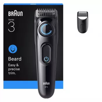 Baardtrimmer Braun BT3500 AC/batterij 20 Zwart precisietrimmer