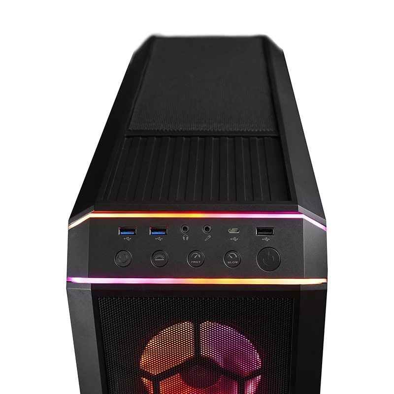 Chieftec Stallion III midi tower Zwart
