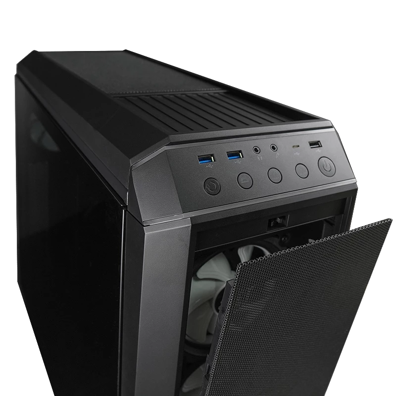 Chieftec Stallion III midi tower Zwart