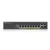 Zyxel GS2220-10HP-EU0101F netwerkswitch Managed L2 Gigabit Ethernet (10/100/1000) Power over Ethernet (PoE) Zwart