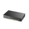 Zyxel GS2220-10HP-EU0101F netwerkswitch Managed L2 Gigabit Ethernet (10/100/1000) Power over Ethernet (PoE) Zwart