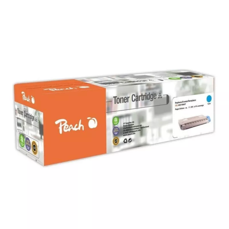Peach 110598 tonercartridge 1 stk. Compatibel Cyaan