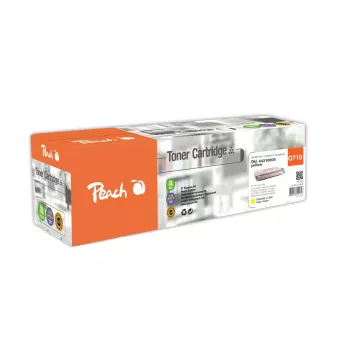 Peach 110602 tonercartridge 1 stk. Compatibel Geel