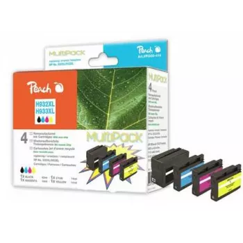 Peach PI300-416 PagePack zwart, cyaan, magenta, geel