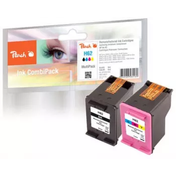 Peach 0F319637 Inktpatroon 2 st. zwart, cyaan, magenta, geel