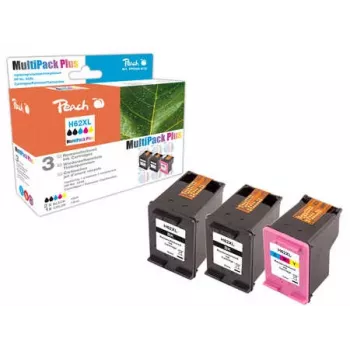 Peach 0F319640 Inktpatroon 3 st. zwart, cyaan, magenta, geel