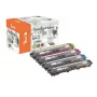 Peach 0F111929 Tonercartridge 4 stuks zwart, cyaan, magenta, geel