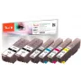 Peach 0F319672 Inktpatroon 6 stuks hoge (XL) capaciteit zwart, cyaan, magenta, geel