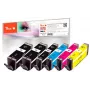 Peach multiverpakking plus, compatibel met Canon PGI-570XL*2, CLI-571XL