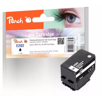 Peach PI200-668 inktpatroon 1 stuk compatibel standaardopbrengst zwart