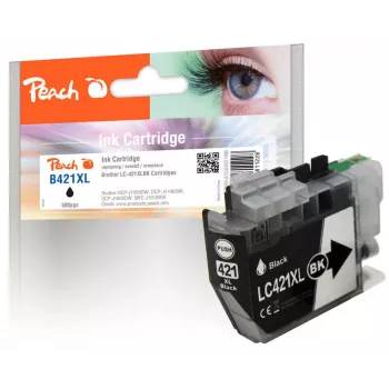 Peach PI500-373 inktpatroon 1 stuk compatibel hoog (XL) bereik zwart