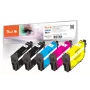 Peach PI200-971 inktpatroon 5 stuks compatibel hoog (XL) bereik zwart, cyaan, magenta, geel