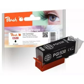 Peach PI100-497 inktpatroon 1 stuk compatibel standaardbereik zwart