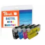 Peach PI500-401 inktpatroon 4 stuks compatibel High (XL) Yield zwart, cyaan, magenta, geel