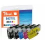 Peach PI500-402 inktpatroon 6 stuks compatibel hoog (XL) bereik zwart, cyaan, magenta, geel