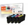 Peach PI200-994 inktpatroon 4 stuks compatibel hoog (XL) capaciteit zwart, cyaan, magenta, geel