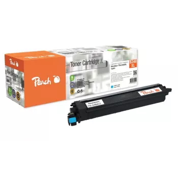 Peach Toner voor Brother TN-248XL, cyaan, gereviseerd, 2.300 pagina's (PT1361)