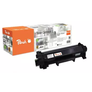 Peach tonermodule zwart, compatibel met Brother TN-2510, 1200 pagina's, zwart, 1 stuk