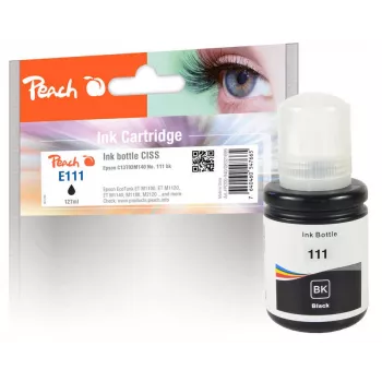 Peach PI200-940 Inktpatroon 1 stuk Compatibel Zwart