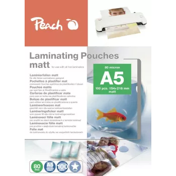 Peach S-PP580-30 Lamineerhoezen, 100 stuks