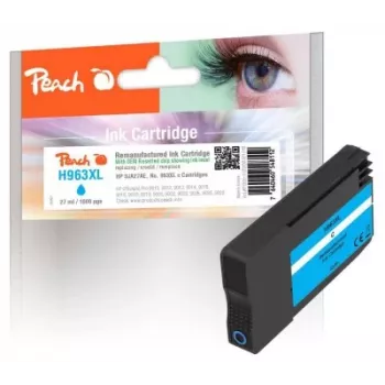 Peach PI300-1028 Inktpatroon 1 stuk Compatibel High (XL) Yield Cyaan