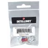 Intellinet Keystone Jack, Cat6, UTP, LSA, Wit, Vlak, Wit, RJ-45, Bus, 22/26, Cat6