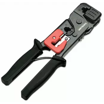 Intellinet 210836 Kabel-crimptang Crimptang zwart, rood