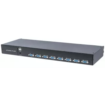 Intellinet Modulaire 8-poorts VGA KVM-switch, voor gebruik met productnummers 507622, 507738, 507981, 507998, 508025, 508032, 508049 & 508056