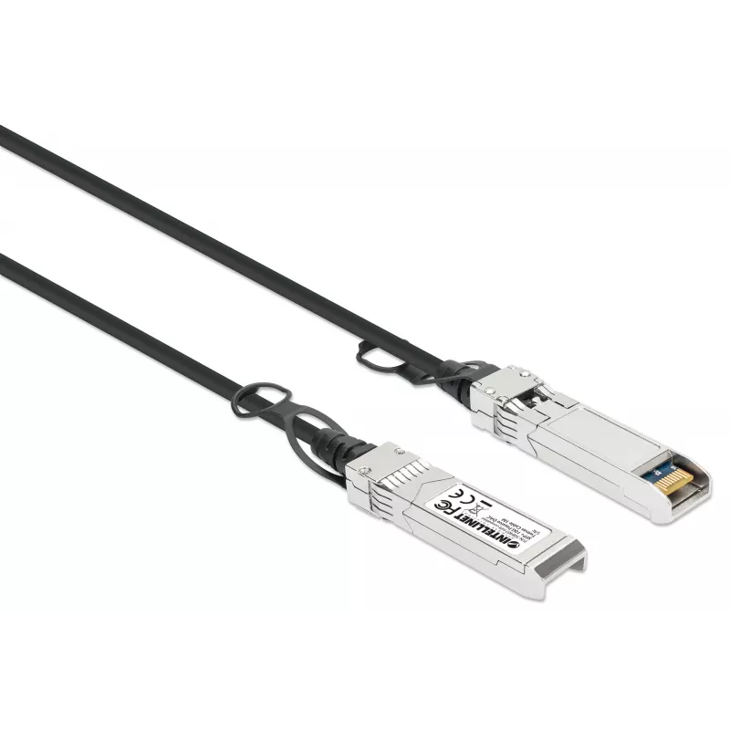 Intellinet 1m 10G SFP+ Passive Direct Attach Copper Twinax-kabel 30AWG HP J9281B compatibel