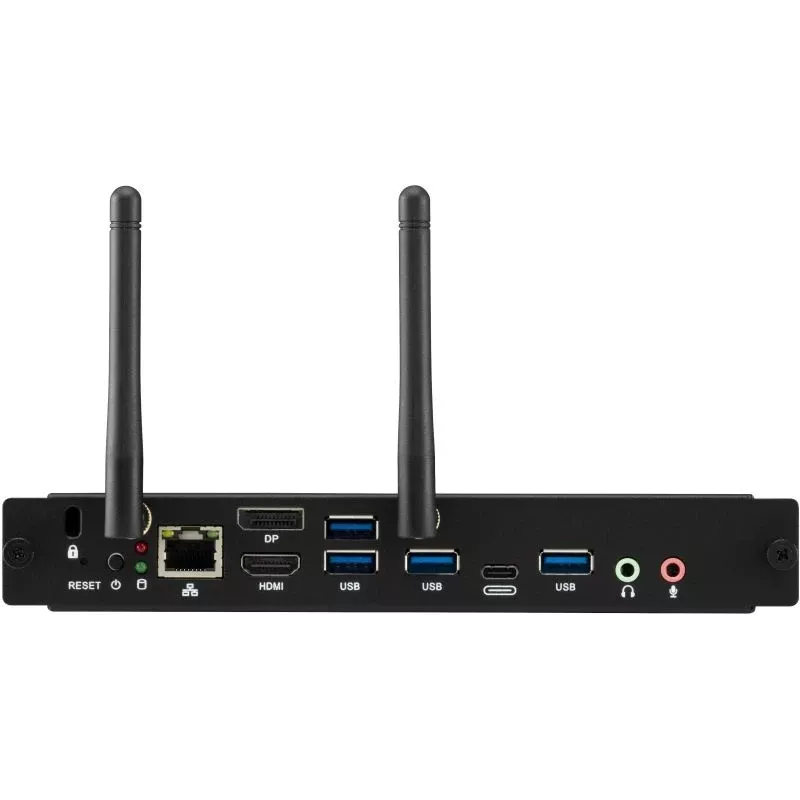 Viewsonic VPC35-W53-G1 PC/Workstation Intel® Core™ i5 i5-1240P 8 GB DDR4-SDRAM 256 GB SSD Windows 11 Pro Slot-in PC Mini-PC zwart