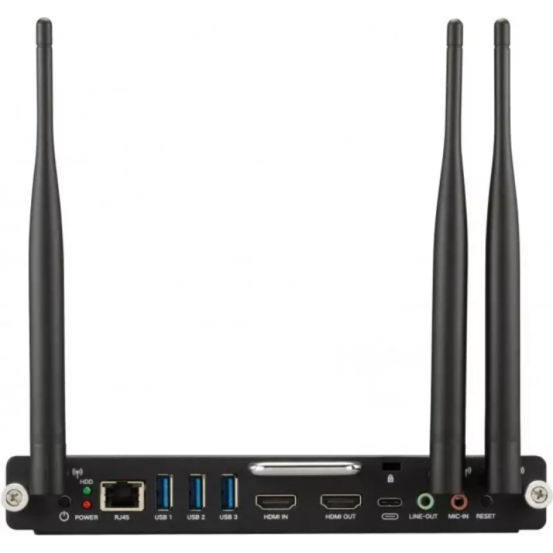 Viewsonic VPC-A31-O1 PC/Workstation 8 GB DDR4-SDRAM 128 GB SSD Slot-in-PC Mini-PC zwart