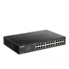 D-Link 24-poorts Gigabit Smart Managed switch, managed, L2, Gigabit Ethernet (10/100/1000), rackmontage, 1U