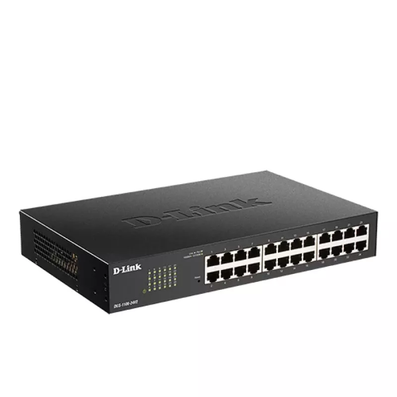 D-Link 24-poorts Gigabit Smart Managed switch, managed, L2, Gigabit Ethernet (10/100/1000), rackmontage, 1U