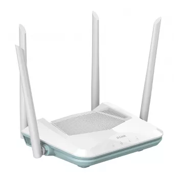 D-Link EAGLE PRO AI AX1500 smart router wlan-router Gigabit Ethernet dualband (2,4 GHz / 5 GHz) wit