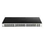 D-Link DGS-1210-52/ME managed L2 Gigabit Ethernet (10/100/1000) 1U zwart
