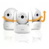 D-Link 2K pan-tilt wlancamera, IP-beveiligingscamera, binnen, draadloos, bureau, wit, turret