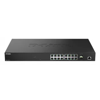 D-Link 18-poorts 2.5G multi-Gigabit Smart Managed switch met 2 x 10G SFP+ poorten