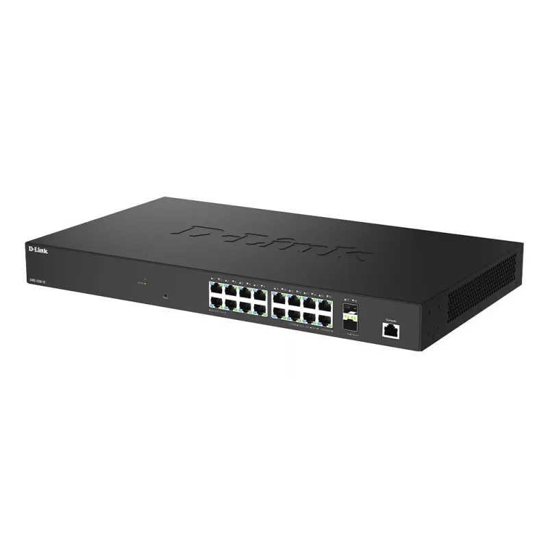 D-Link 18-poorts 2.5G multi-Gigabit Smart Managed switch met 2 x 10G SFP+ poorten