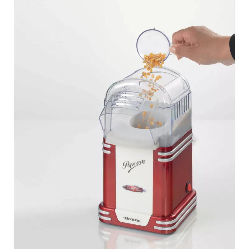 Ariete 2954 popcornmachine rood, wit 2 min 1100 W