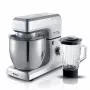 Ariete 1598 Gourmet Professional 7L Metal - planetaire mixer met blender - roestvrijstalen kom - 7 L - glazen kan - 1200 watt - 6 snelheden