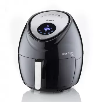 Ariete 4618 Airy Fryer XXL - heteluchtfriteuse - 2,5 kg friet frituren - 7 liter - koken zonder olie en vet - 1800 watt - zwart