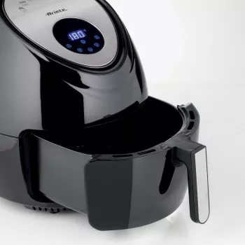 Ariete 4618 Airy Fryer XXL - heteluchtfriteuse - 2,5 kg friet frituren - 7 liter - koken zonder olie en vet - 1800 watt - zwart