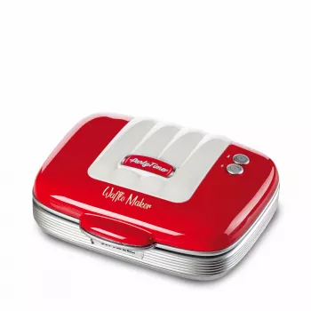 Ariete 1973 wafelijzer, 700 W, antiaanbakplaten, rood, rood, 700 W, 700 W, 700 W, 210 mm, 250 mm
