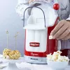 Ariete 2958 Pop Corn Maker Party Time, popcornmachine met hendel, 1100 watt, capaciteit 600 g, vetvrije heteluchtbereiding, rood