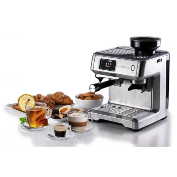 Ariete espressomachine 1312, espressomachine, 2 L, koffiebonen, ingebouwde koffiemolen, 1600 W, zilver