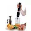 Ariete 602 staafmixer Moderna, 1000 W, 10 snelheden + turbo, accessoires inbegrepen, zwart