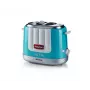 Ariete 206 Hot-Dog-Maker Party Time, 650 W, blauw, hotdogtoaster, lichtblauw, 2 stuks, 650 W, 160 mm, 270 mm
