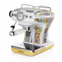 Ariete 1389 Positano koffiemachine, 850 W, tankinhoud 0,9 l, filter voor 1 of 2 kopjes, lekbak, melkopschuimer