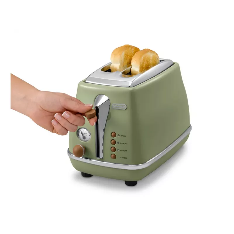 De’Longhi 2103.GR 2 sneetjes 900 W groen